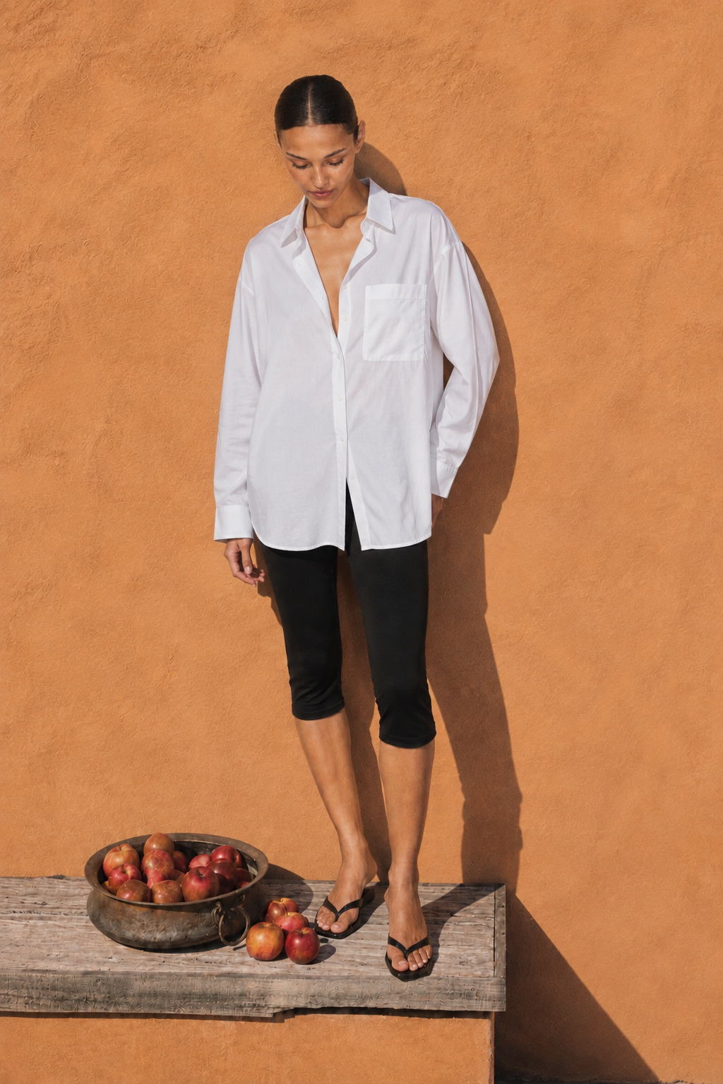 Panel Capri Pants
