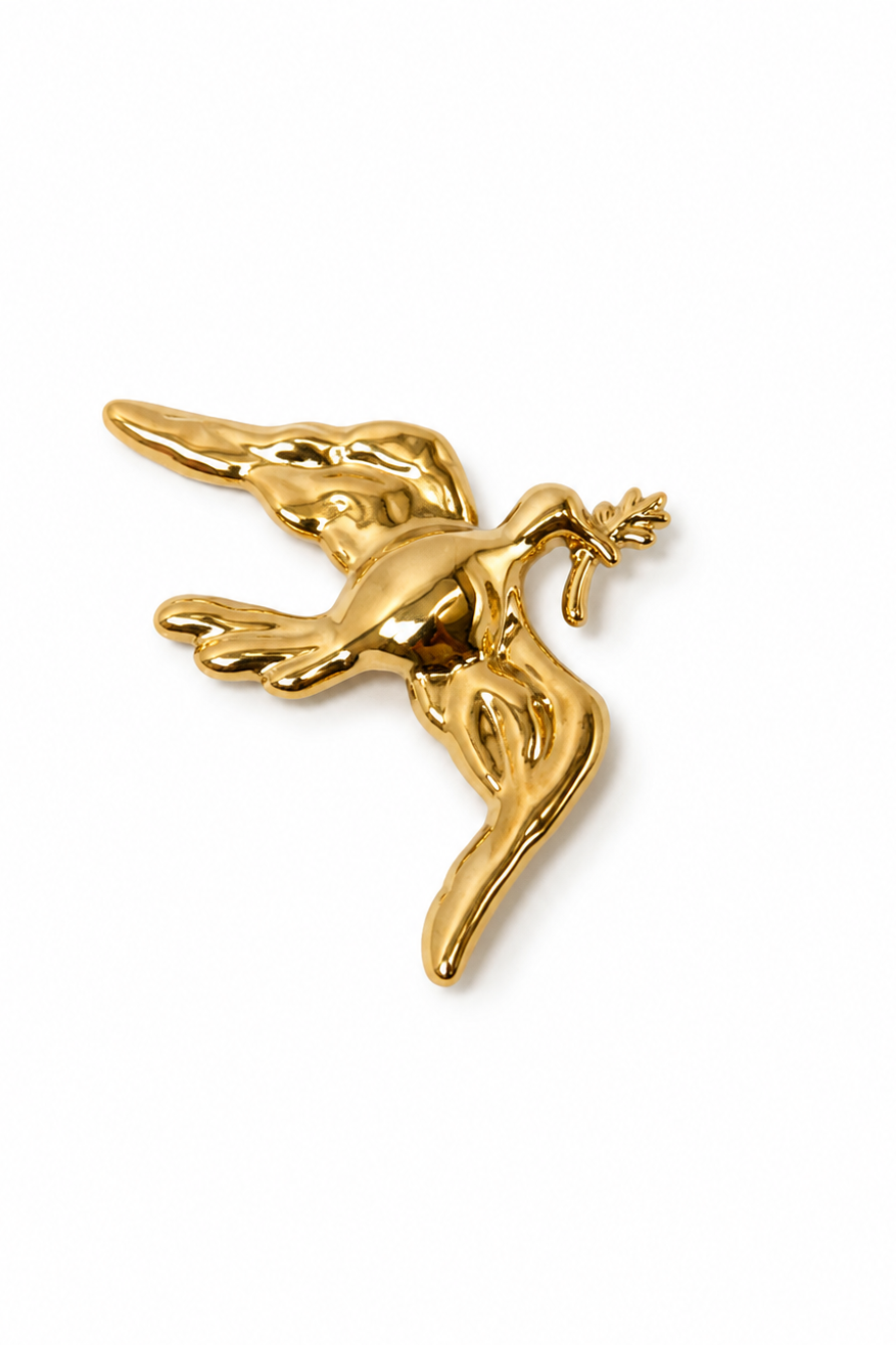 Waterproof Bird Brooch
