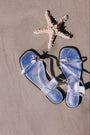 Starfish Sandal in Silver