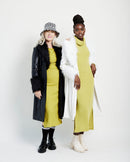 Me & B. Jacket. Coat. Women. Fur coat. White fur coat. Leather jacket. White leather jacket. White leather jacket with fur. White winter coat. Local fashion Johannesburg
