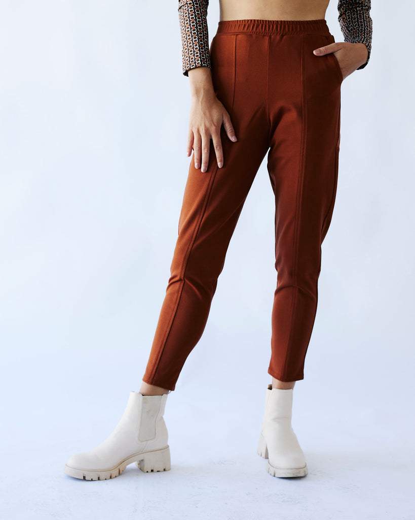 The Tailored Lounge Pant in Tobacco - Me&B